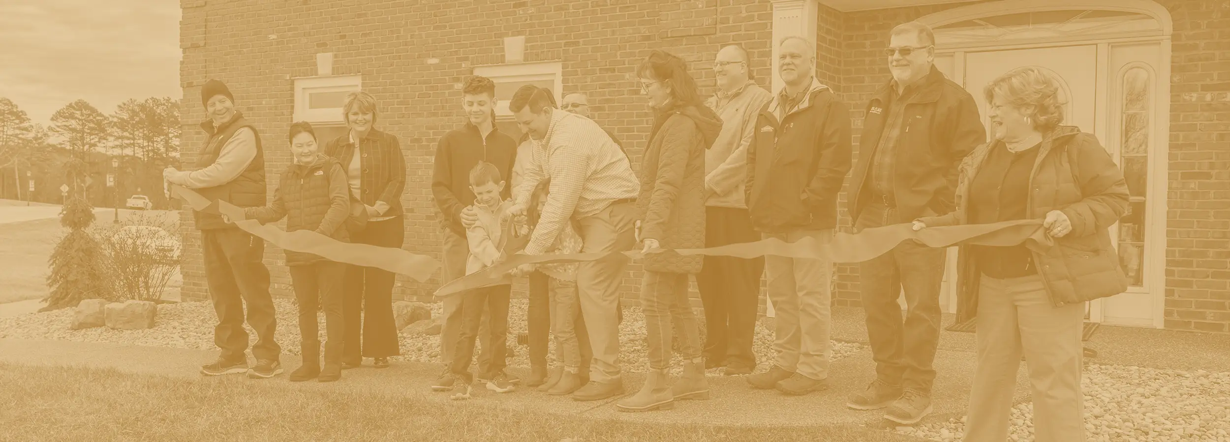 Spencer County Regional Chamber of Commerce ribbon cutting.