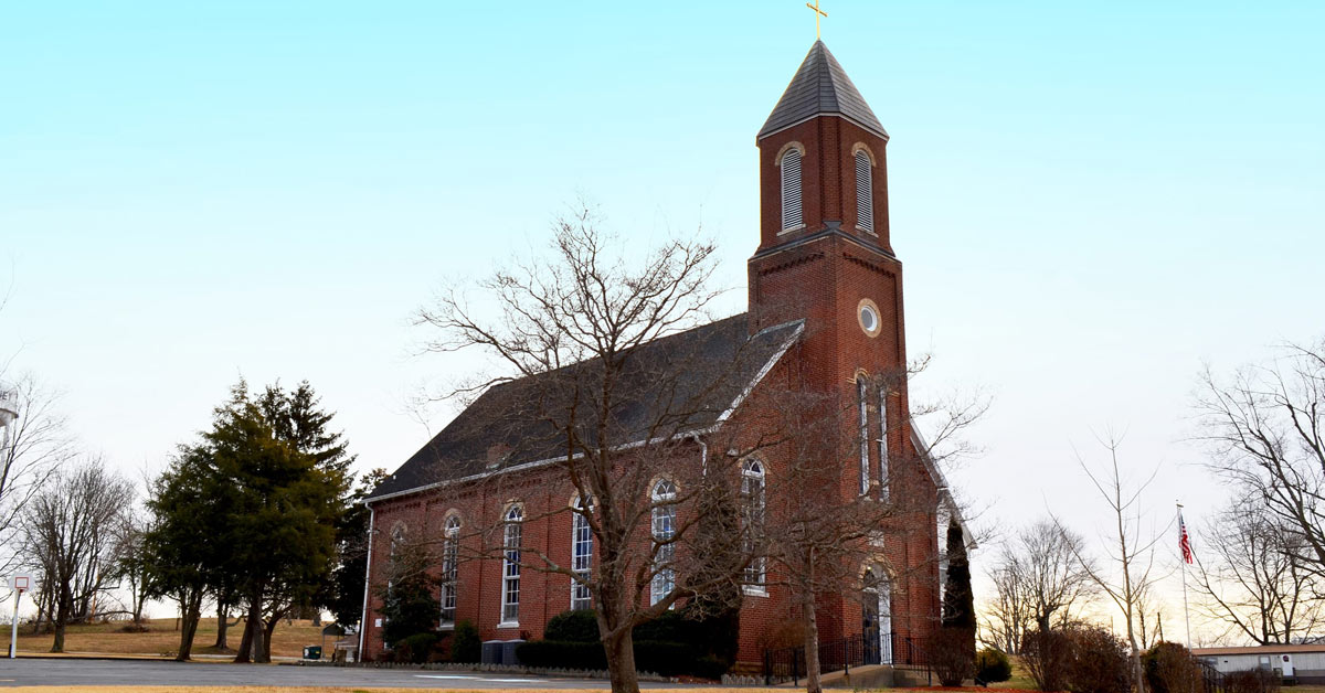 St. Martin Catholic Church in Chrisney, Indiana