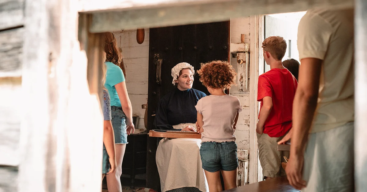 Junior Ranger Day at Lincoln Boyhood National Memorial
