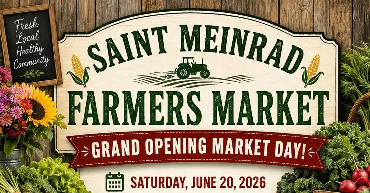 St. Meinrad Farmers Market, June 20, 2026