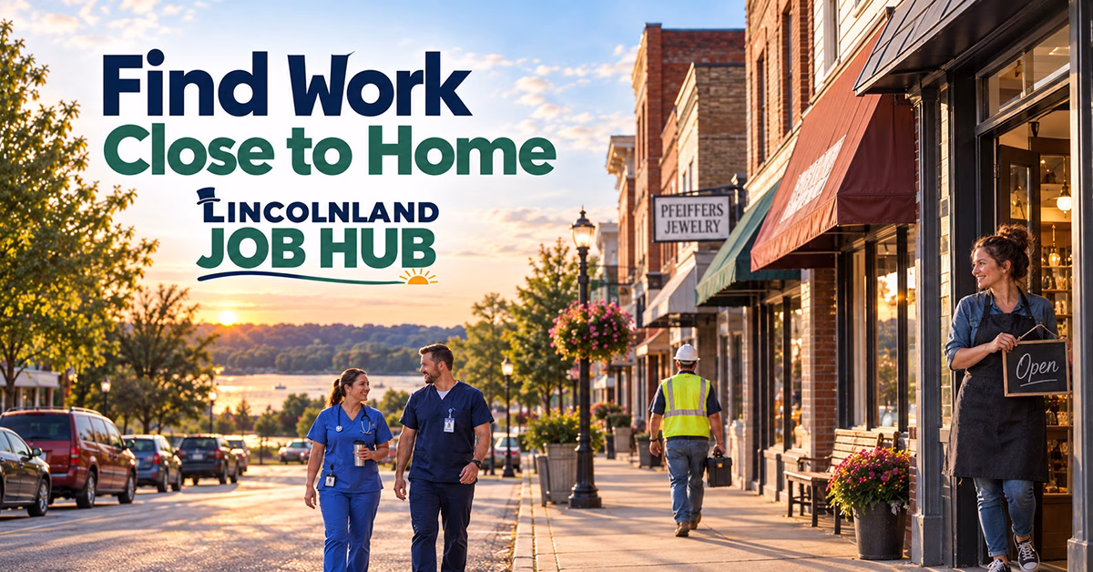 Lincolnland Job Hub helps local employers and job seekers connect across Spencer and Perry Counties. Illustrative image.